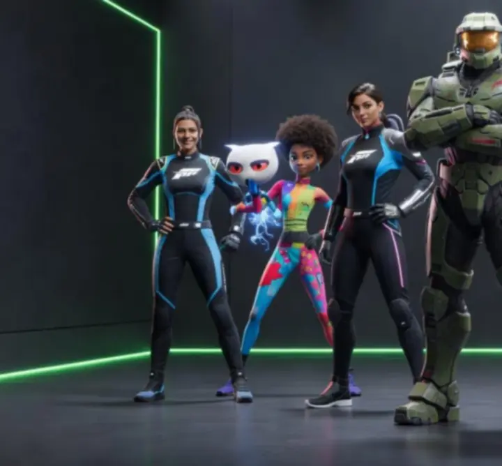 Wizualizacje głównych bohaterów i postaci z nowych gier Xbox